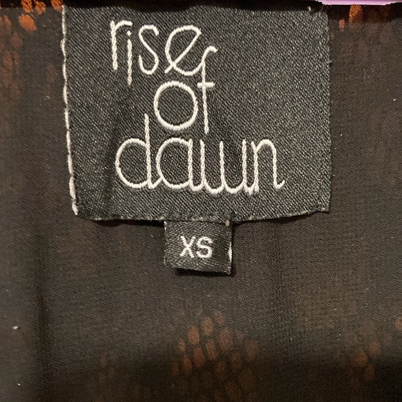 Rise of Dawn black lace romper, XS - Picture 3 of 5